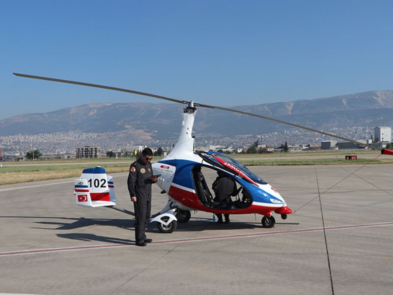 Kahramanmaraş'taki Denetimlerde Artık Cayrokopter de Kullanılıyor