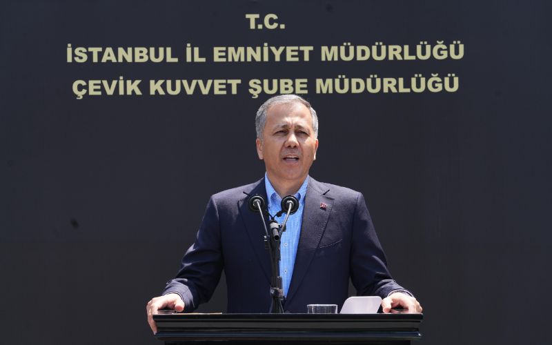 İçişleri Bakanımız Sayın Ali Yerlikaya İstanbul Emniyet Müdürlüğü Çevik Kuvvet Şube Müdürlüğünü Ziyaret Etti