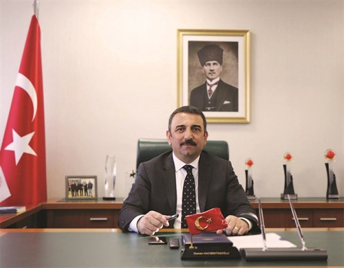 Daire Başkanımız Sn Osman HACIBEKTAŞOĞLU Siirt Valisi Olarak Atanmıştır