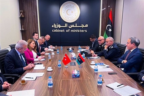 İçişleri Bakan Yardımcımız Sayın Münir Karaloğlu’nun Libya Ziyareti