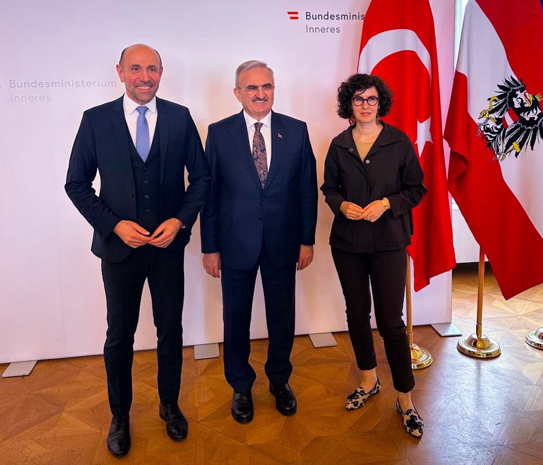 Bakan Yardımcımız Sayın Münir KARALOĞLU'nun Avusturya Ziyareti