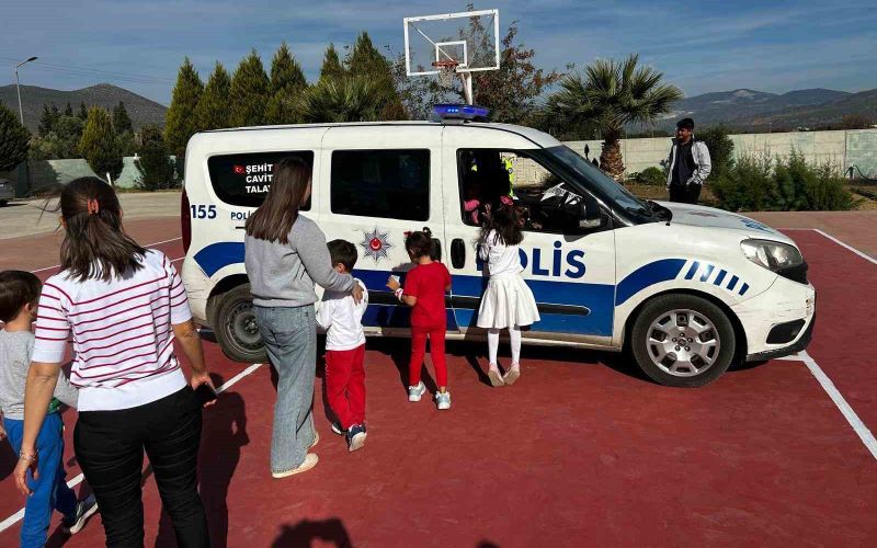 Milas’ta Miniklere Polislik Mesleği Tanıtıldı