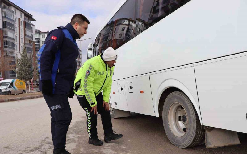 Ereğli’de Okul Servislerine Sıkı Denetim