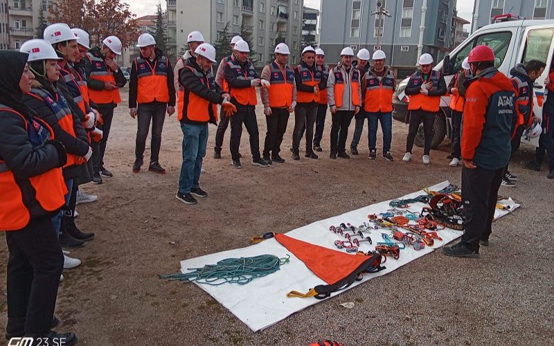 AFAD, İnfaz Koruma Personeline Destek Gönüllüsü Eğitimi Verdi