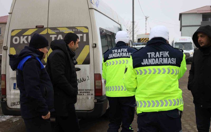 Güroymak’ta Öğrenci Servisleri Denetlendi