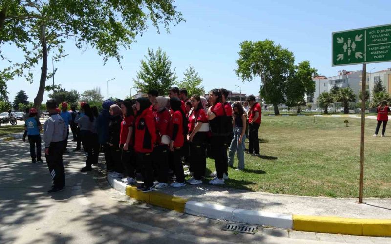 Çanakkale Havalimanı’nda Deprem Tatbikatı Yapıldı