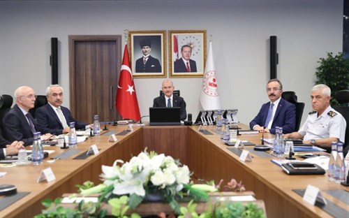Bakanımız Sn. Süleyman Soylu'nun Başkanlığında Bakanlığımızda, Güvenlik ve Koordinasyon Toplantısı gerçekleştirildi.