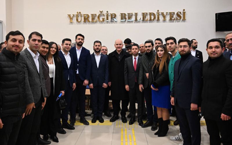 Bakanımız Sn. Süleyman Soylu Adana’da, Yüreğir Belediyesi'ni ziyaret etti.