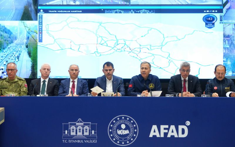 İçişleri Bakanımız Sayın Ali Yerlikaya, İstanbul’da Meydana Gelen Depreme İlişkin Açıklamalarda Bulundu 
