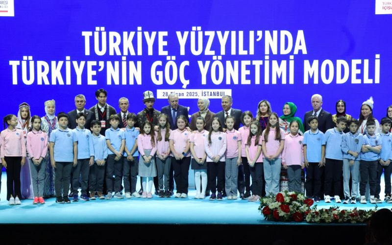 Cumhurbaşkanımız Sayın Recep Tayyip Erdoğan’ın Teşrifleriyle Türkiye Yüzyılı’nda Türkiye'nin Göç Yönetimi Modeli Programı Düzenlendi