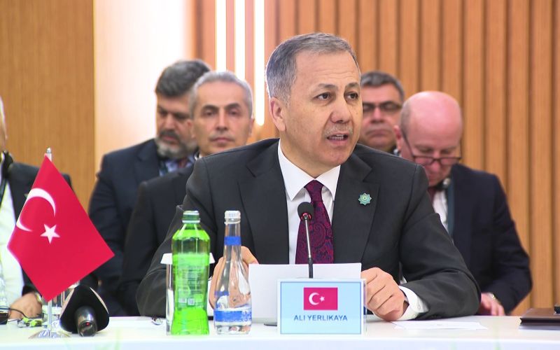 İçişleri Bakanımız Sayın Ali Yerlikaya, Bakü’de gerçekleştirilen Türk Devletler Teşkilatı İçişleri Bakanları 2. Toplantısına katıldı.
