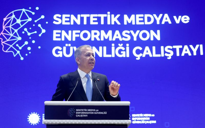 İçişleri Bakanımız Sayın Ali Yerlikaya, İletişim Başkanlığı tarafından düzenlenen Sentetik Medya ve Enformasyon Güvenliği Çalıştayı’na katıldı.