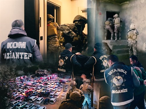 İçişleri Bakanımız Sayın Ali Yerlikaya: ''10 İlde 11 Ayrı Organize Suç Örgütüne Yönelik Yaptığımız Operasyonlarda 86 TUTUKLAMA"