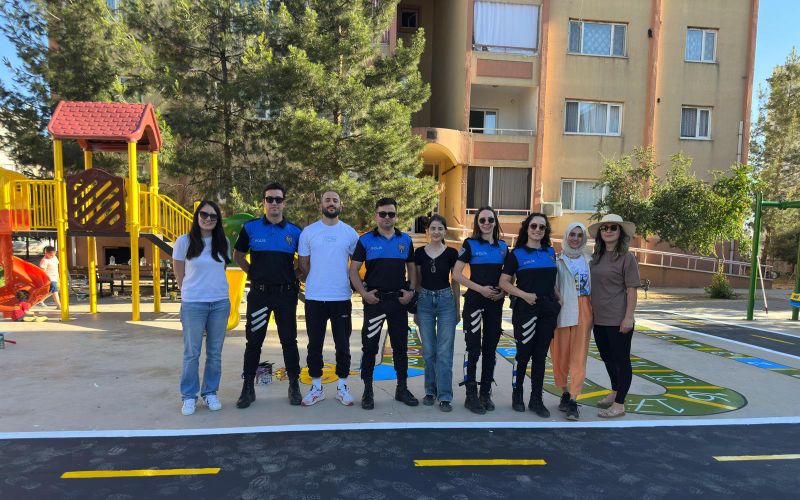 Cizre İlçe Emniyet Müdürlüğü, Çocuklar İçin Eğitim Amaçlı Uygulamalı Park Uygulaması Gerçekleştirdi